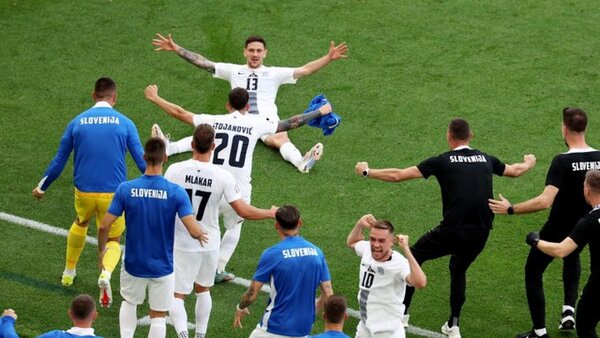 Eslovenia frustra el retorno de Eriksen