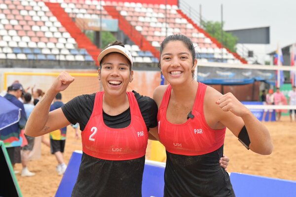 Voley playa: Paraguay está 2-1 arriba ante Argentina y a un triunfo de París 2024