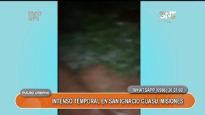 Temporal afectó varias viviendas en San Ignacio Guasú - SNT