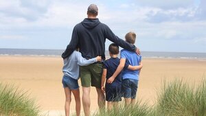 Conmovedora foto tomada por Kate Middleton para felicitar al príncipe Guillermo