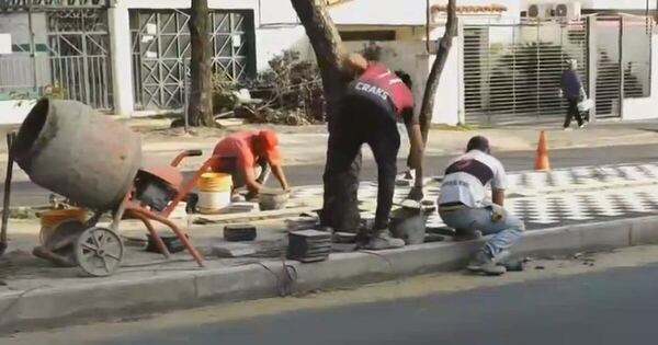 La Nación / Vecinos cuestionan excesiva demora en obra sobre la avenida Carlos A. López