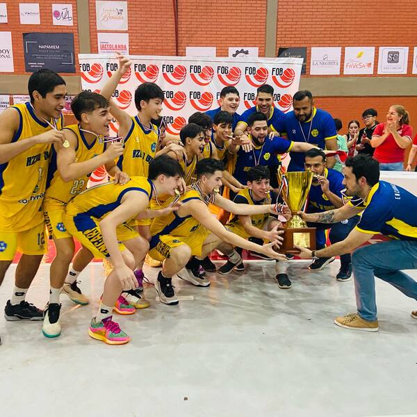 Encarnación y Caaguazú son campeones nacionales U15 de baloncesto