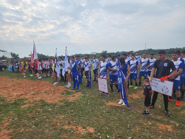 Después de 11 Años, Reactivan Torneo de Fútbol Rural «Nueva Esperanza»