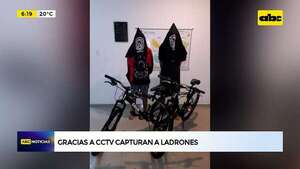 Video: Arrestan a presuntos ladrones de bicicletas    - ABC Noticias - ABC Color