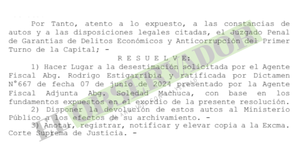Desestiman denuncia a excomandante de Policía por descartarse hecho punible y prescripción