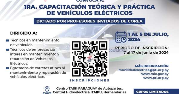 Diario HOY | Hoy cierran las inscripciones de capacitación de electromovilidad para técnicos del sector automotriz