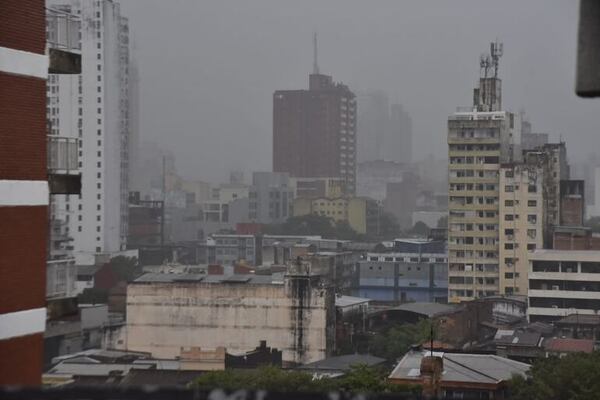 Se anuncian más lluvias con tormentas eléctricas para Asunción y 10 departamentos - Clima - ABC Color