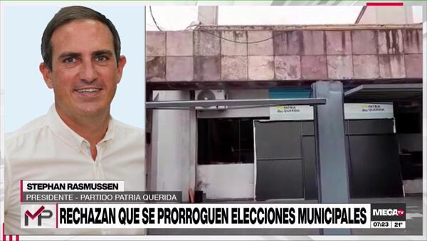 Patria Querida en contra de prórroga de mandato de intendentes municipales - Megacadena - Diario Digital