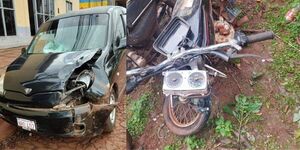 MOTOCICLISTA RESULTÓ HERIDO TRAS COLISIÓN EN ENCARNACIÓN  - Itapúa Noticias