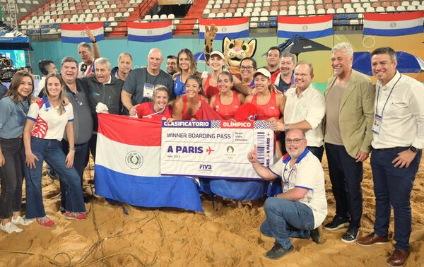 Paraguay presente en los Juegos Olímpicos con vóley de playa • PARAGUAY TV HD