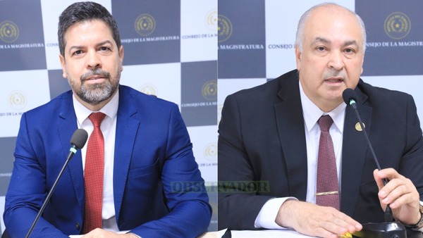 Bobadilla y Miranda presidirán el Consejo de la Magistratura por el periodo 2024/2025