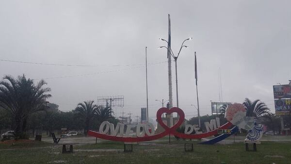 Registran 125 milímetros de lluvia en Coronel Oviedo - Nacionales - ABC Color