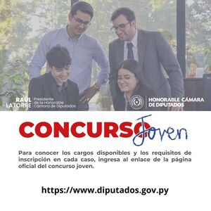 La Cámara de Diputados lanza concurso de méritos para 50 puestos de trabajo - El Trueno