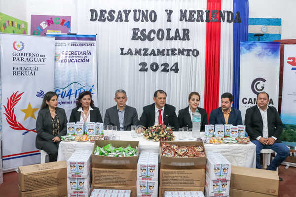 LANZARON HOY EL PROGRAMA DE DESAYUNO Y MERIENDA ESCOLAR EN VILLARRICA