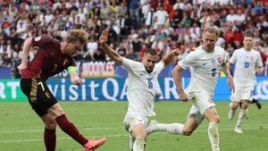 Bélgica se estrella en su estreno contra Eslovaquia