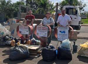 Proyecto ambiental con enfoque social junta más de 2,5 toneladas de material reciclable - ABC en el Este - ABC Color