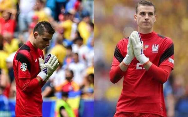 Versus / "Me disculpé ante mi equipo", dice Lunin tras sus errores ante Rumania