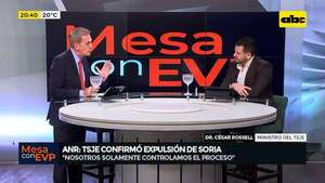 Video: TSJE confirmó expulsión de Soria, detractor de Horacio Cartes - Mesa de Periodistas - ABC Color