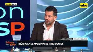 Prórroga de mandato municipal: esto opina el ministro del TSJE  - Mesa de Periodistas - ABC Color
