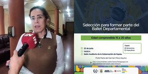 GOBERNACIÓN CONVOCA A LOS INTERESADOS EN FORMAR PARTE DEL PRIMER BALLET FOLCLÓRICO - Itapúa Noticias