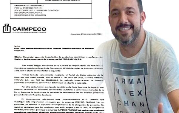 Propietario de Imperio Parfum SA habría montado un gigantesco esquema de importaciones ilegales – Diario TNPRESS