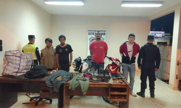 Capturan a cuatro bandidos que ejecutaron violento asalto a un casino de Hernandarias – Diario TNPRESS