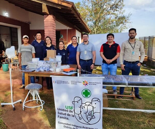Mantenimiento, quipos médicos y mobiliarios para la USF Acaraymi