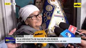 Video: Ni la Virgencita se salva de los robos - ABC Noticias - ABC Color