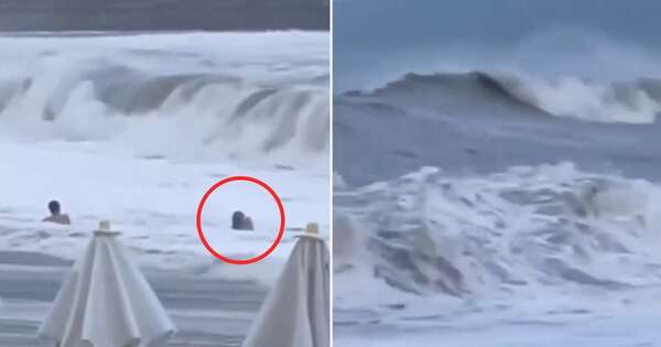 Diario HOY | VIDEO| Una joven es arrastrada mar adentro en una playa, sigue desaparecida