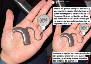 JOVEN EXTRAVIÓ SU PROCESADOR DE AUDIO Y AHORA PIDE AYUDA DE LA CIUDADANÍA