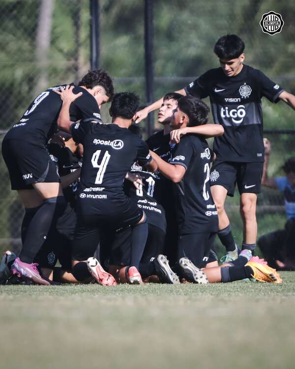 Sub 14: el clásico fue para el líder, Olimpia - Fútbol - ABC Color