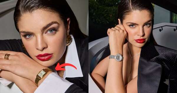 La Nación / Nadia Ferreira se convierte en influencer de lujosa marca de relojes