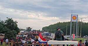 Diario HOY | Productores realizan tractorazo en San Pedro