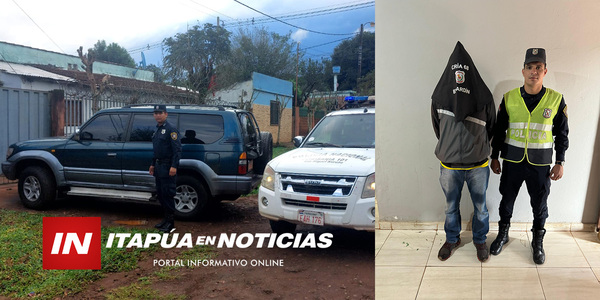 RECUPERAN VEHÍCULO DENUNCIADO POR APROPIACIÓN Y APREHENDEN A UNA PERSONA EN CAMBYRETÁ - Itapúa Noticias