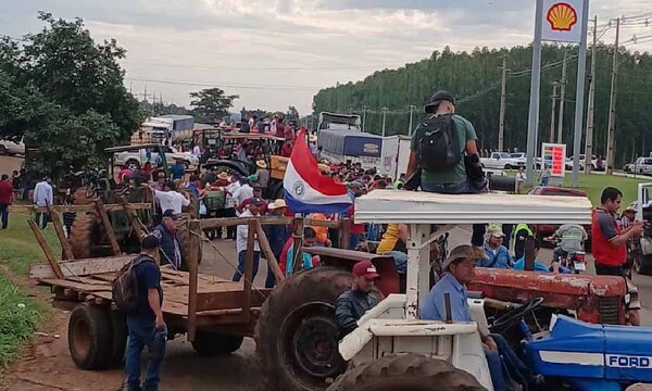 Productores realizan tractorazo en San Pedro – Prensa 5