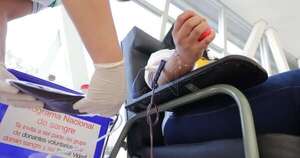 La Nación / La donación de sangre se vuelve cada vez más frecuente para los ciudadanos