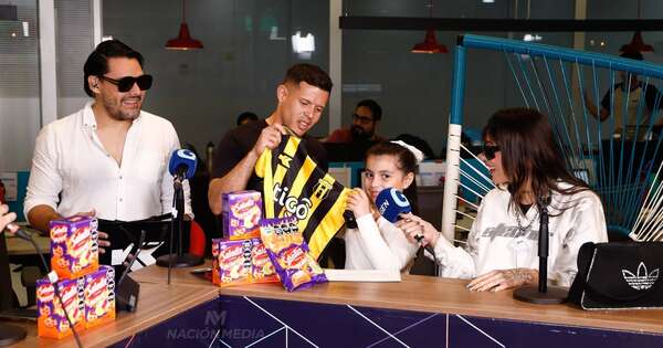 Diario HOY | En “Universo Paralelo”, la pequeña hincha Valentina recibe la camiseta de Guaraní