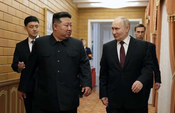 Putin inicia visita a Corea del Norte para reforzar cooperación militar - Mundo - ABC Color