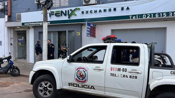 Asaltan casa de cambios en Asunción