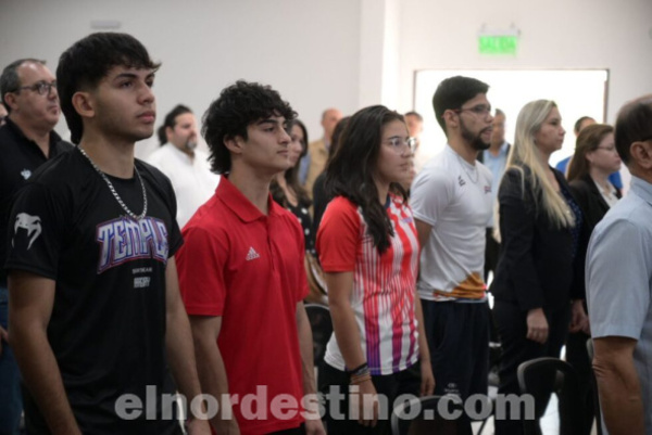 Secretaría Nacional de Deportes socializa los Juegos Universitarios del Paraguay 2024 a universidades del primer departamento - El Nordestino