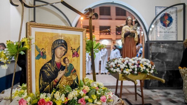 Comprador devuelve imagen robada de la Virgen del Perpetuo Socorro