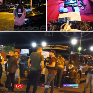 APREHENSIÓN DE AGENTE POLICIAL CON SUP. SUSTANCIAS ILÍCITAS. - TVS