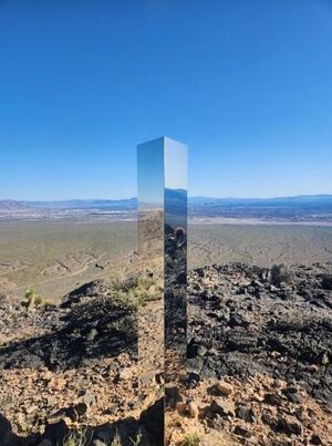 Monolito Misterioso en Las Vegas