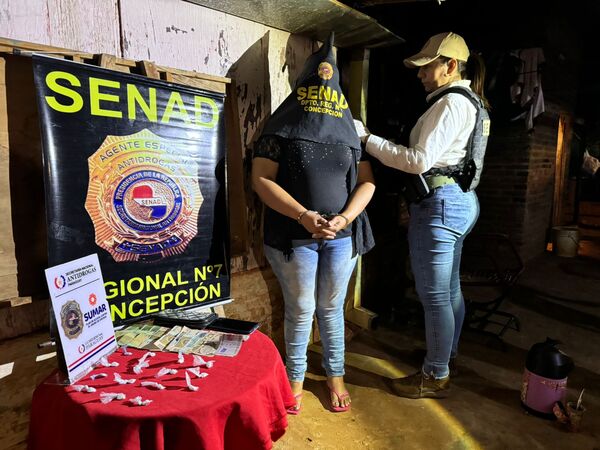 Allanamiento en Concepción: Detienen a Mujer con Cocaína