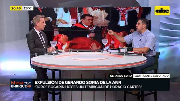 Gerardo Soria sobre su expulsión de la ANR: ‘’No me dieron el derecho a la defensa’' - Mesa de Periodistas - ABC Color