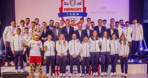 La Nación / Team Paraguay para París