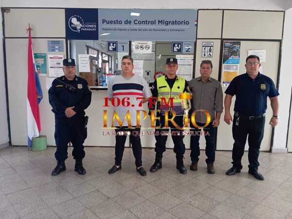Brasileño requerido por la justicia de su país fue entregado a la Policía Federal