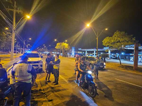 Operativo Integral en Concepción: Incautación de Motocicletas y Control de Personas