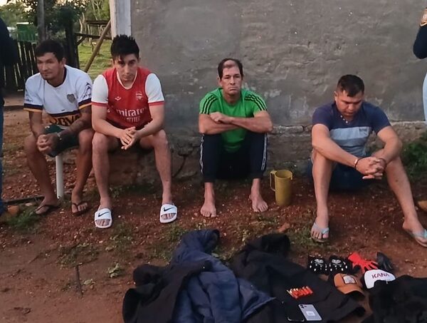 Cuatro detenidos en Luque por asaltos a ganadero, casino y peaje · Radio Monumental 1080 AM