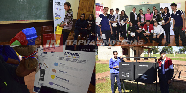 GOBERNACIÓN DE ITAPÚA IMPULSA PROYECTO DE EDUCACIÓN AMBIENTAL EN PIRAPÓ - Itapúa Noticias